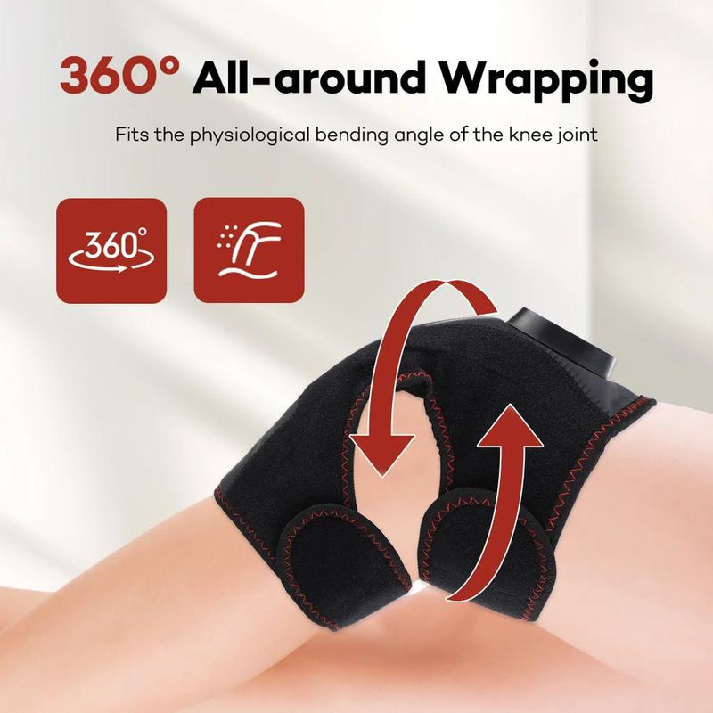 3in 1 Shoulder Knee Heated Vibration Knee Massager Pad for Joint Pain Relief Health Care Airbags Shoulder Arthritis Support Belt 6