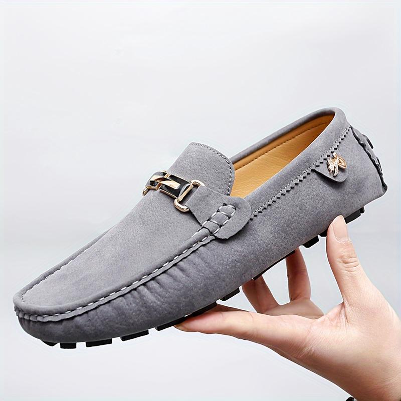 Product Introduction of [Soft Sole] Women's Slip-On Loafers |     Soft Sole |     Anti-Skid |     Solid Color Moccasin Flats |     Rubber Sole 4