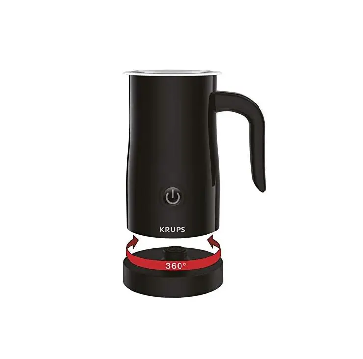 [50% Off] KRUPS Frothing Control XL100840 Milk Frother Black Barista Quality Frothed Milk 4
