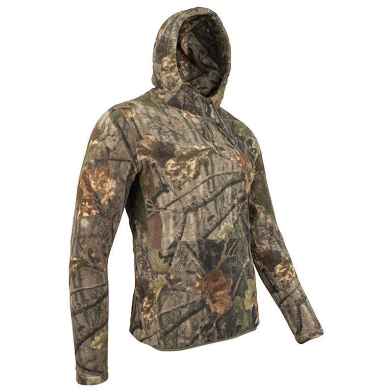 Jack Pyke Fieldman Fleece Hoodie Evo Camo – Men's Thermal Camouflage Pullover | Warm Winter Hunting, Shooting, Fishing, Hiking & Walking Jumper | Hooded Sweater for Outdoor Activities & Cold Weather Gear 1
