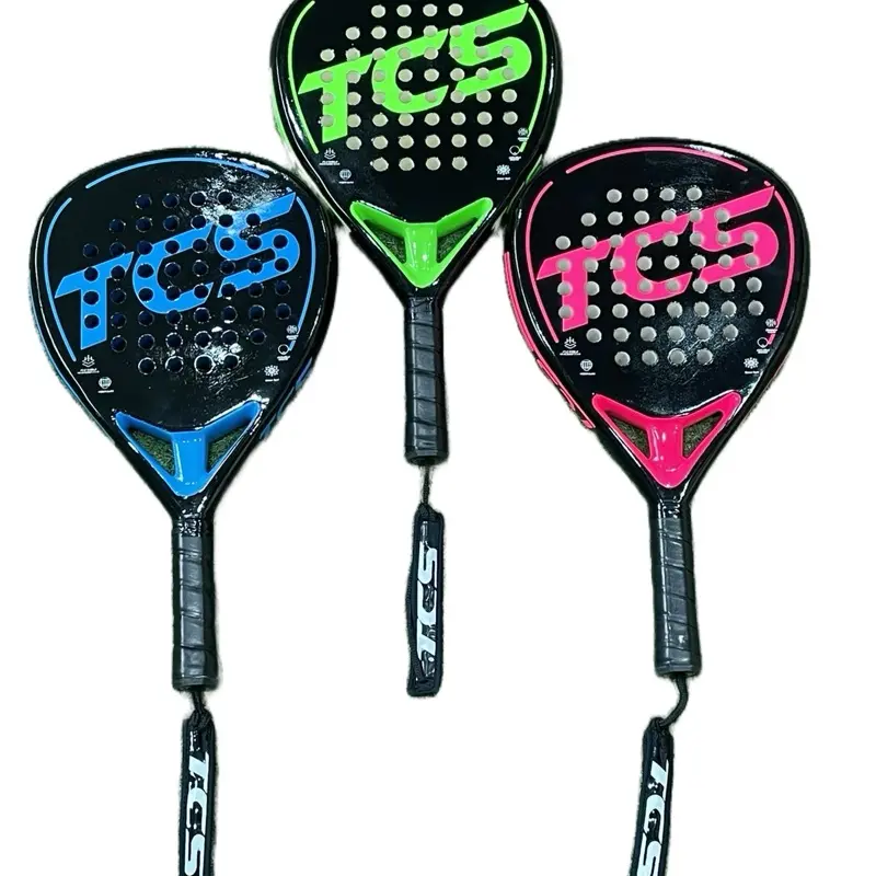 TCS Padel Racket - Light Weight - Premium Quality - With Free Cover Case
