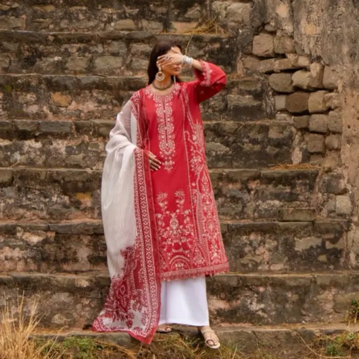 Casual lite embroidered Into the sky cotton Small/Medium/Large/XL womenswear casual/Eid desi outfit Dress Comfortable Traditional Dupatta