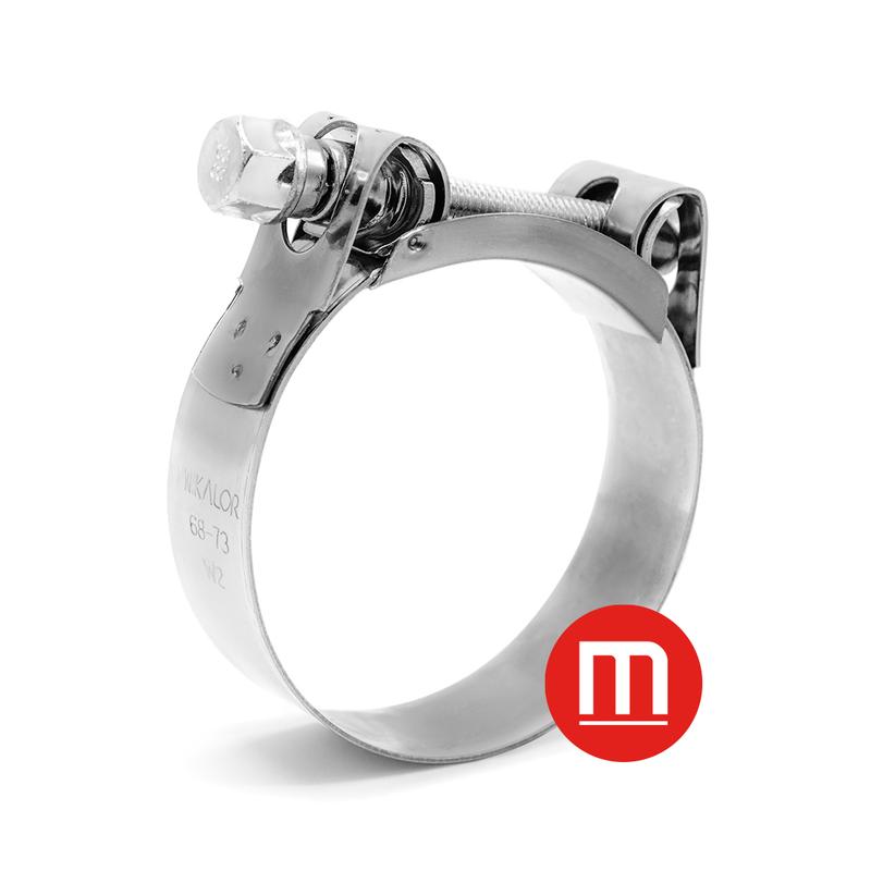 10 x Genuine Mikalor Supra W2 91-97mm (Stainless steel band and bridge with a plated bolt) Heavy Duty Bolt Clamps 0