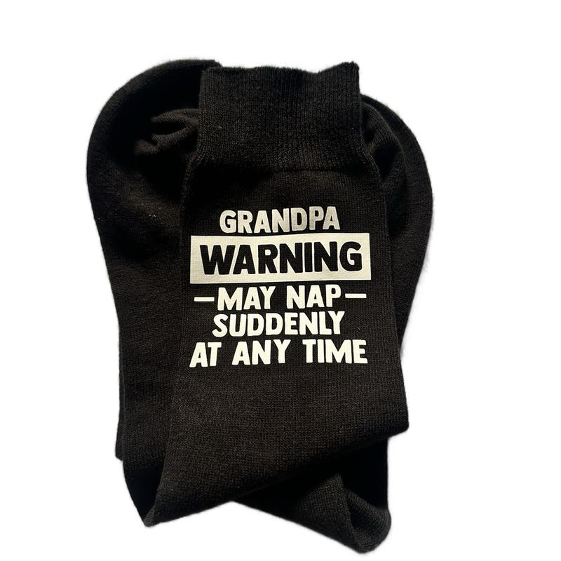 Grandpa Socks - Perfect Little Gift for Any Occasion - Menswear, Underwear Casual 1