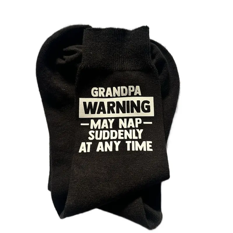Grandpa Socks - Perfect Little Gift for Any Occasion - Menswear, Underwear Casual 1