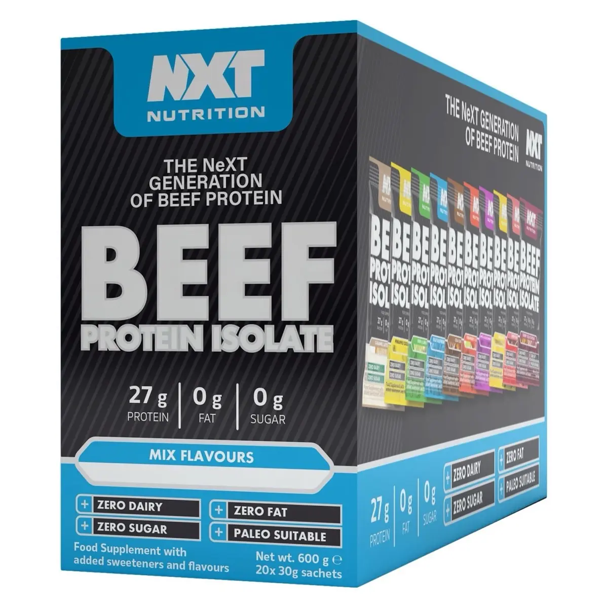 NXT Beef Protein Isolate (20 x 30g Sachets)