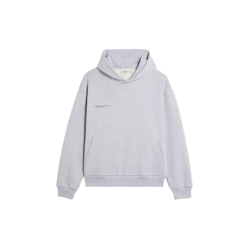Womens 365 Heavyweight Hoodie—grey marl 0