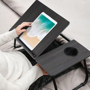 Lifeideas Foldable Laptop Bed Table,Laptop Bed Desk,Laptop Desk Table,Book Stand,Laptop Holder Stand,Gaming Table,Folding Portable Computer Table with Convenient Cup Holder Living Room,Bedroom,Sofa,Terrace,Small Space,Comfortable Work and Relaxation