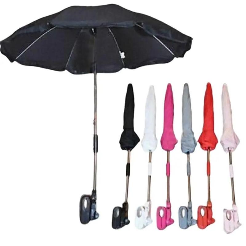New Baby Pesci Universal Sun Rain Umbrella Pram Pushchair Canopy Parasol Shade 0
