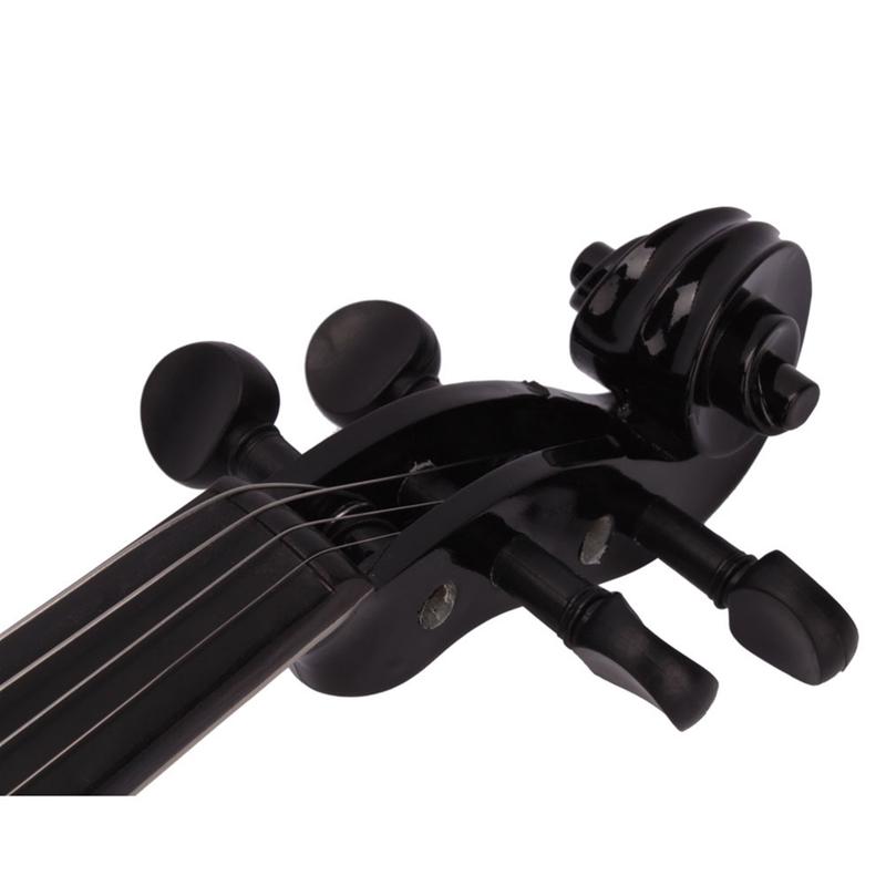 Product Introduction of New 4/4 Acoustic Violin Case Bow Rosin Black 21