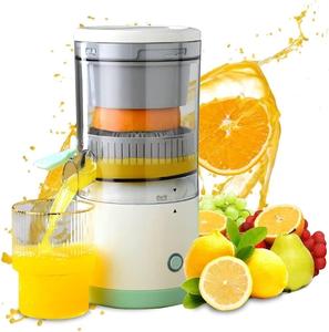 [UK Local] Electric Juicer Rechargeable - Citrus Juicer Machines with USB-C Cable Portable Juicer for Orange, Lemon, Citrus Juicer fruit blender smoothie maker mixer Juice Blender kitchen squeeze Machine