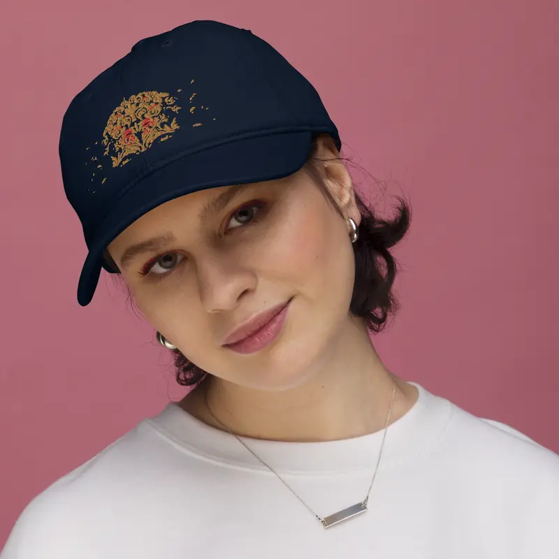 Organic dad hat 7