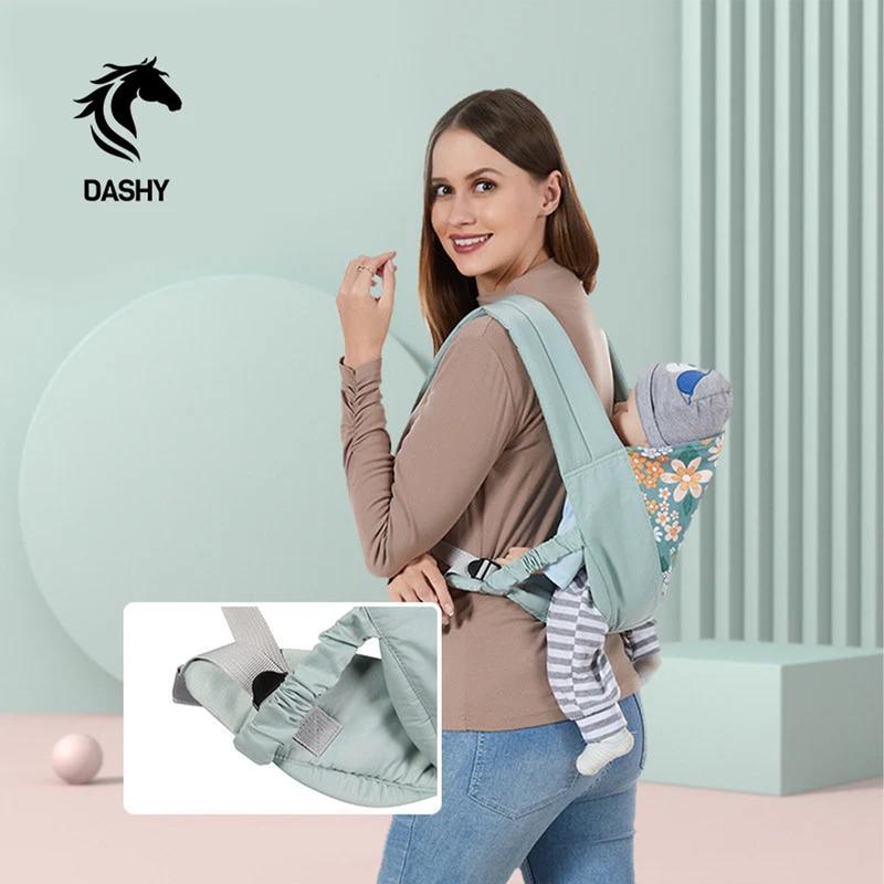 DASHY Baby Carrier for Newborn to Toddler Ergonomic Comfortable Effortless to Put On, Ideal for Hands-Free Christmas Gift 2