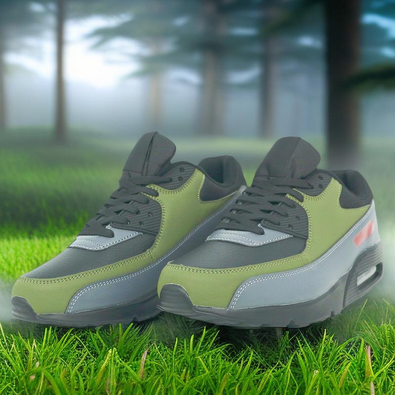 Men's Trainers 2024 UK Mens Air Shock Absorbing Max 90 Running Basketball Trainers Jogging Gym Fitness Trainer Man Shoes Multi Colours 8