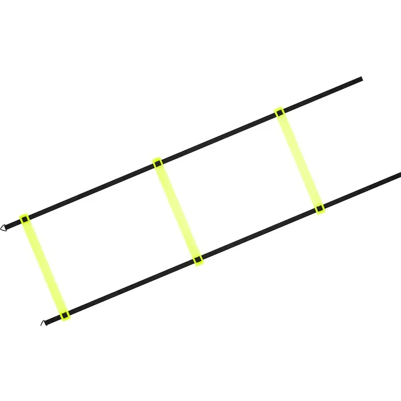 Speed Agility Training Football Exercise Ladder Kit with Drill Cones Pegs Yellow 2