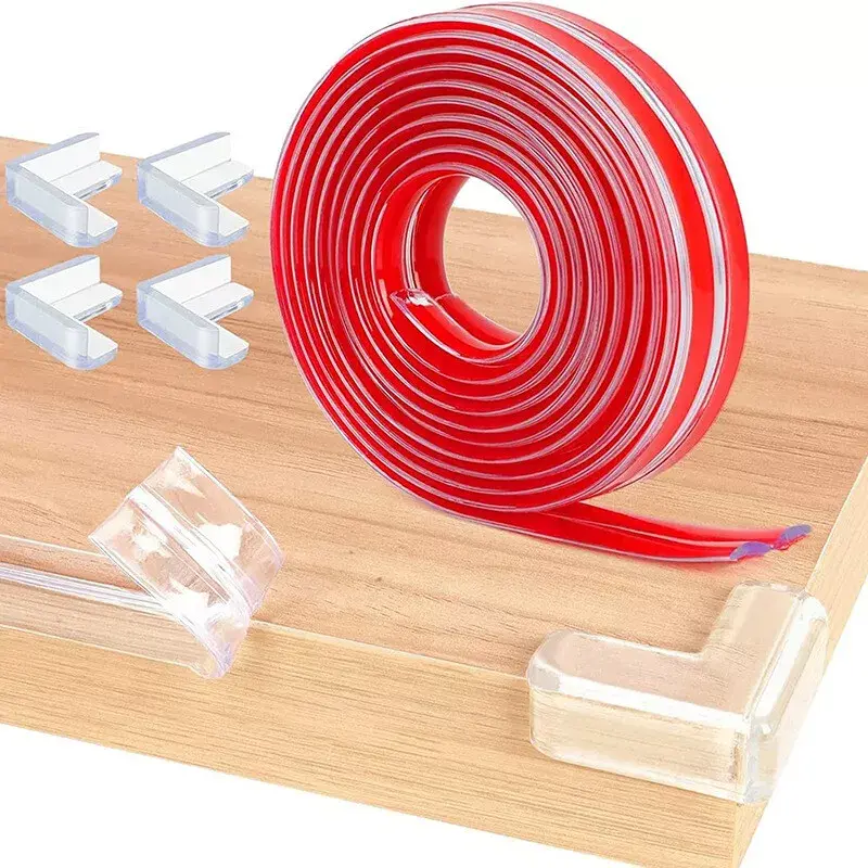 5M Silicone Edge Protector Kid Safety Corner Strip Pre-Tape Furniture Anti-sharp 2