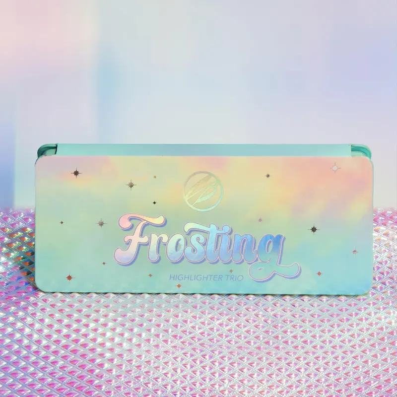 Frosting Highlighter palette Iridescent Metallic 1