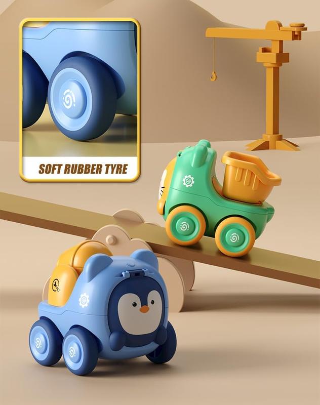 Sam's Truck Toys - Lion and Sheep Set, Safe and Engaging Baby Toys for 1 Year Old Boy and Up, Perfect Toddler Toys Gift for 2 Year Old Boys 6