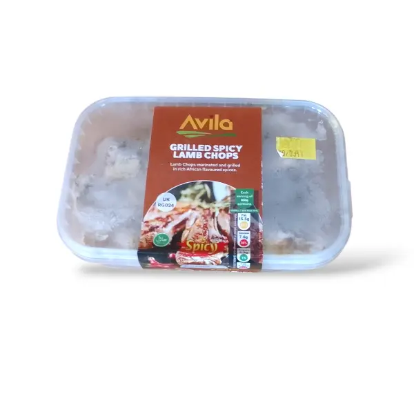Avila Grilled Spicy Lamb Chops 275g