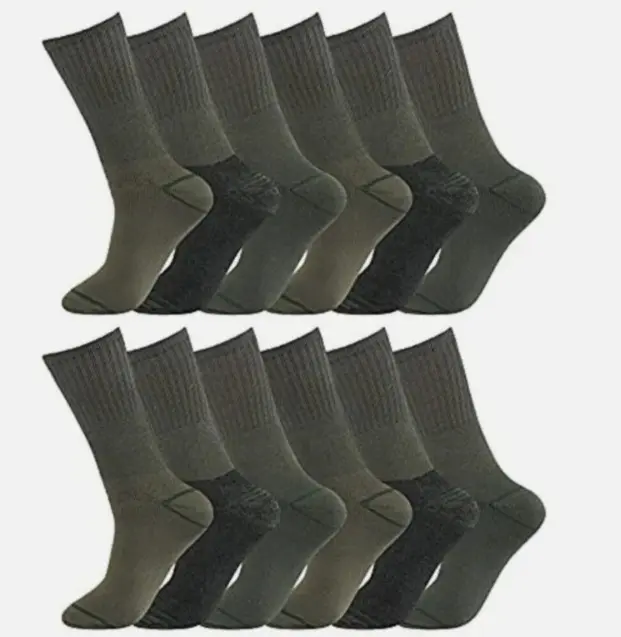 3-6 Pair Mens army Military Socks thermal Hiking Boot Combat Warm UK 6-11 Unisex Man Woman Set Comfortable socks on men aritzia  ankle cotton socks Menswear Day birkenstocks  sock Long Outdoor work  socks Plain Thick of 3