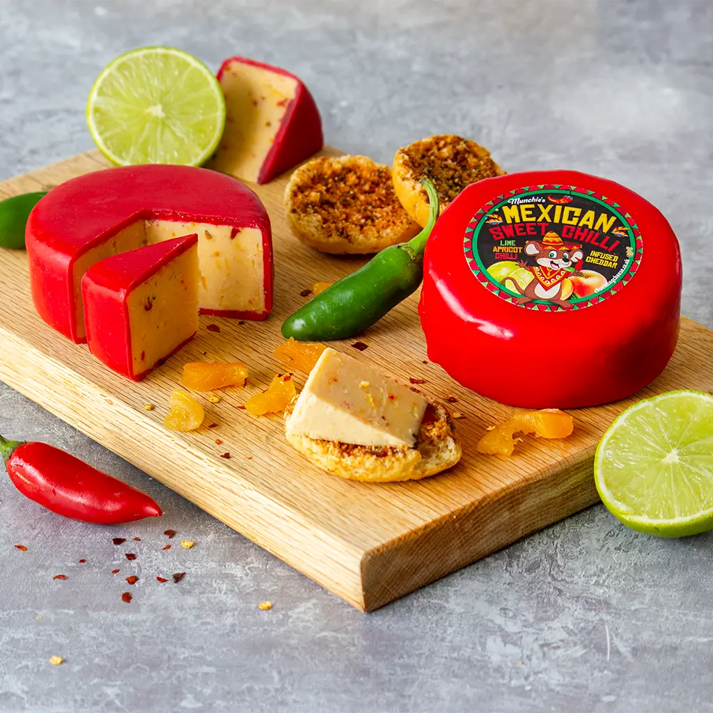 May Cheese of the Month - Mexican Sweet Chilli Cheddar Truckle