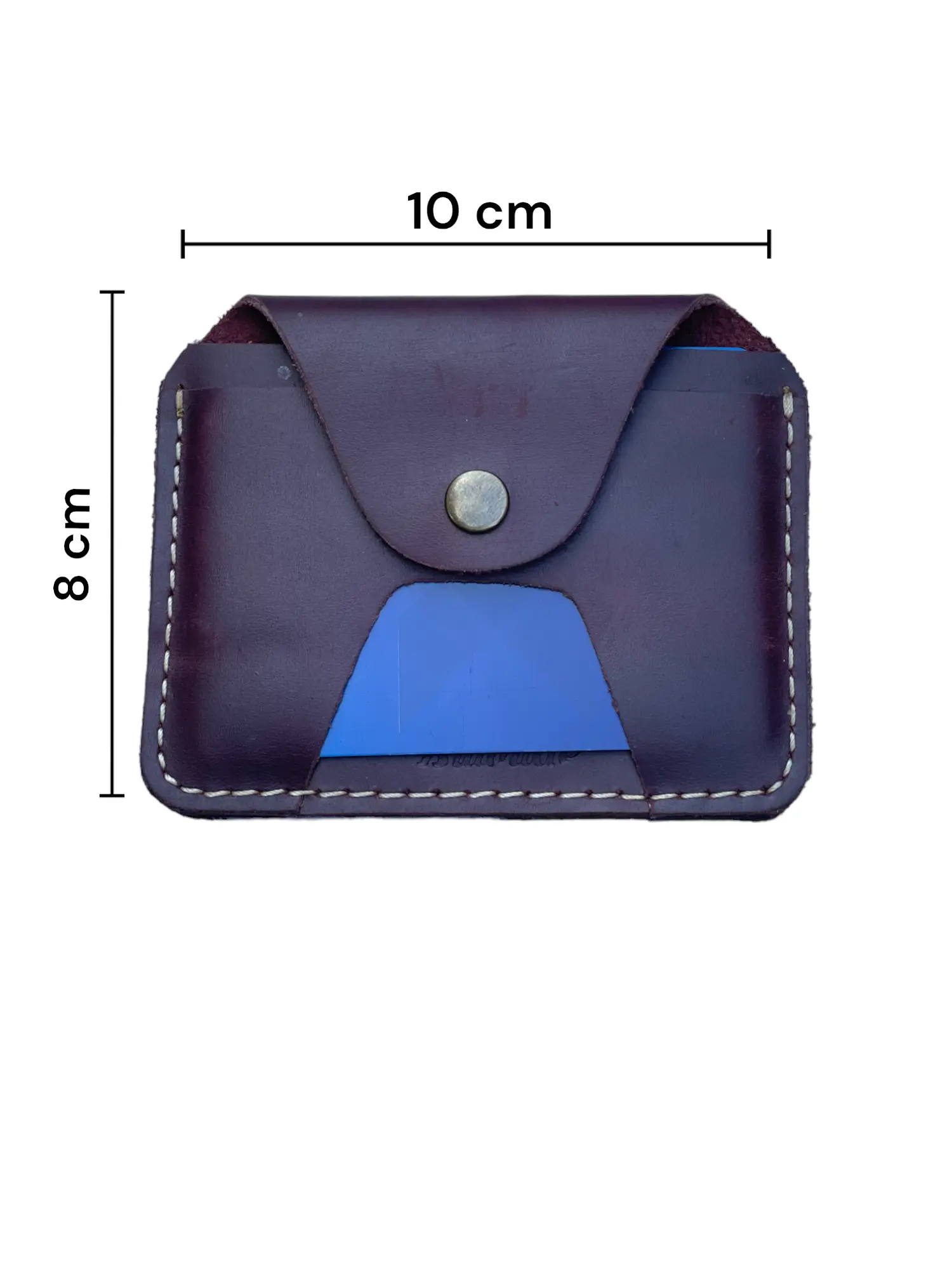 Bullhide Genuine Leather Smart Wallet - Sleek and Durable synthetic Credit Card Holder