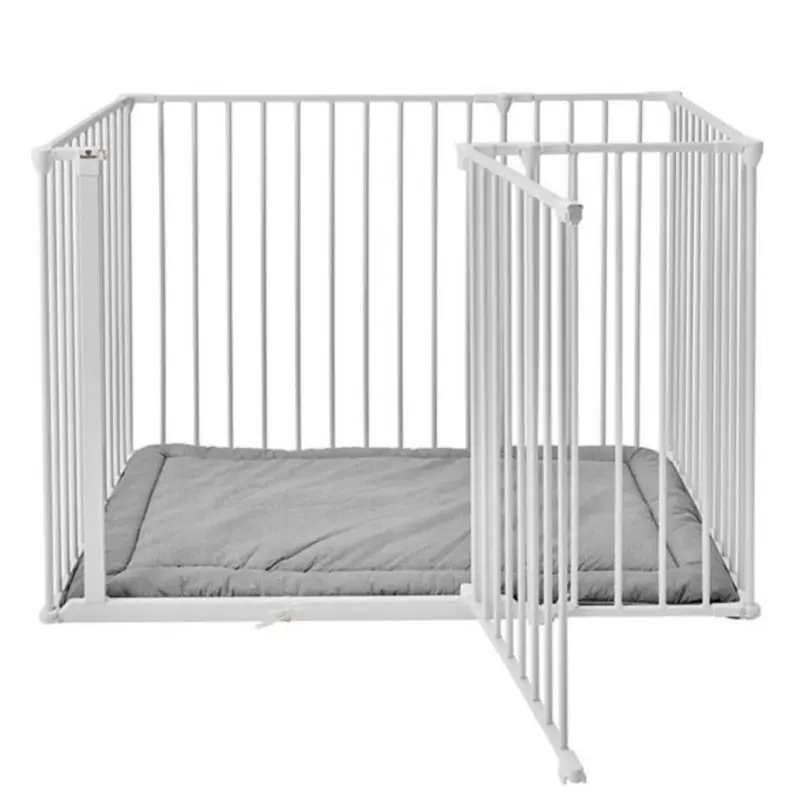BabyDan Olaf Rectangle Playpen White 2