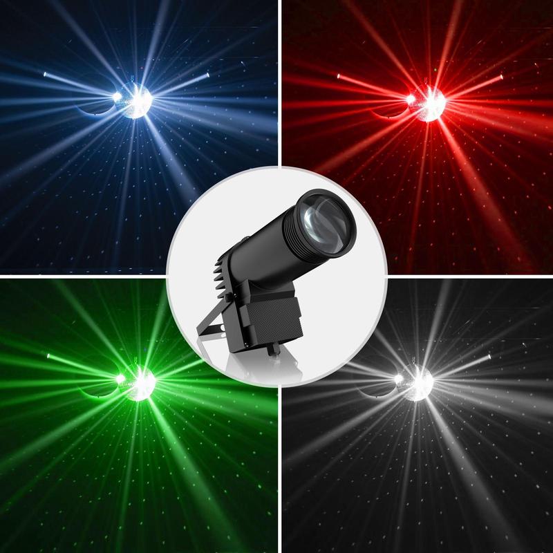 10W RGBW 4 IN 1 Stage Pinspot Light Dmx for Disco Party Bar DJ Event LED Disco Ball Light Beam Spot Light Stage Effect Light 1