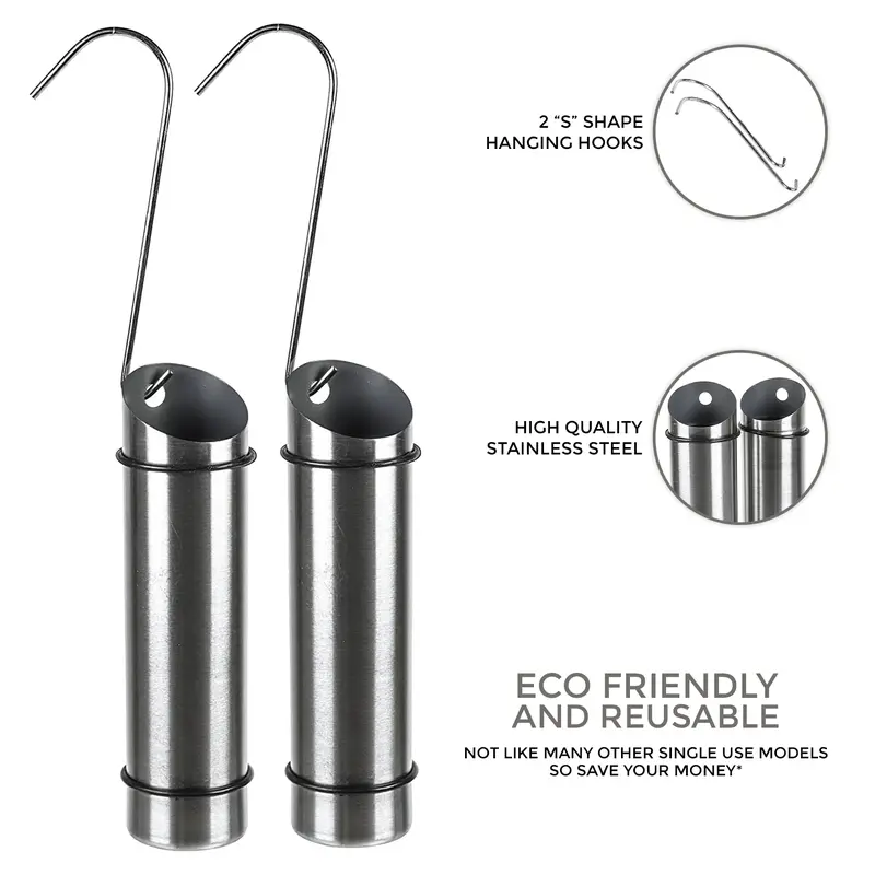 2Pc Stainless Steel Radiator Hanging Humidifiers 5