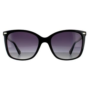 Polaroid Sunglasses PLD 4108/S 807 WJ Black Grey Gradient Polarized for Female - Womenswear - Womens Sunglasses - Shades