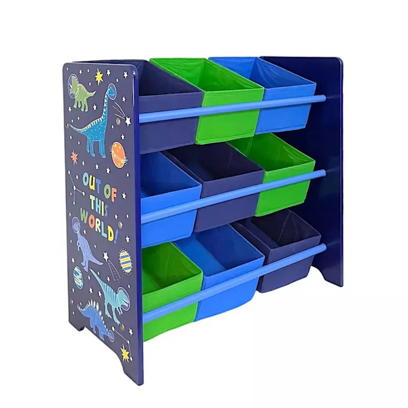 Kids Dinosaur 9 Tub Storage Drawers Perfect Organiser Kid Clothes Crafts & Toys Baby Product Boxes 6