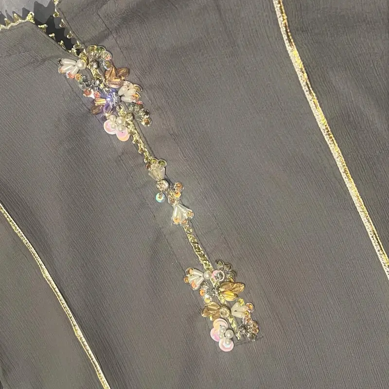 Nira loaded sleeve kameez and palazzo Pakistani suit 7