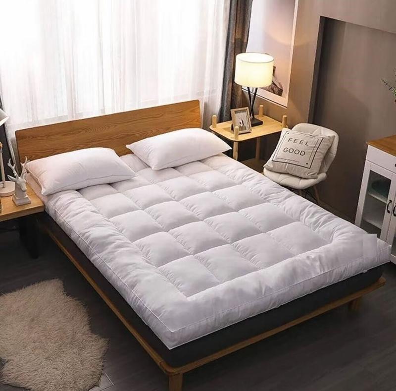 Microfiber Mattress Topper, Hypoallergenic,Firm,Luxury,Comfortable and Affordable, Bed Topper for Back Pain or Side Sleepers. machine wash washable warm flat weave topper sale mattress  love 9