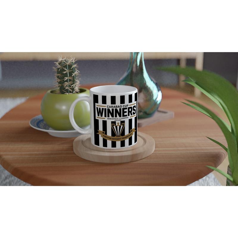 🚨 Newcastle United Cup Winners 2025 Mug – Limited Edition! 🏆⚫⚪ 6