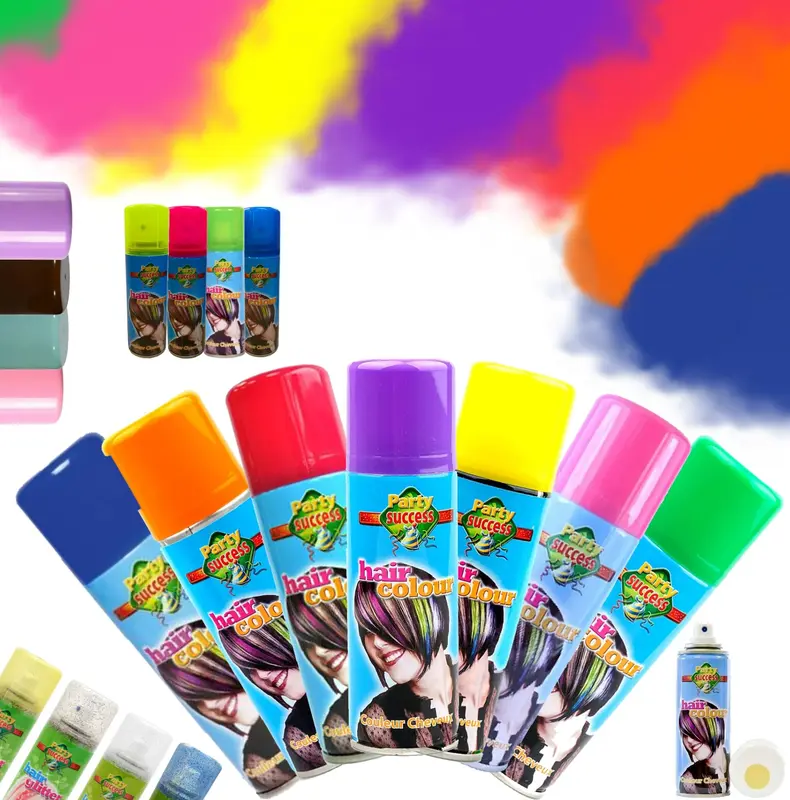Temporary Hair Colour Spray Party Success Wash Out Hair Colour Spray Free Next Day UK Postage 0
