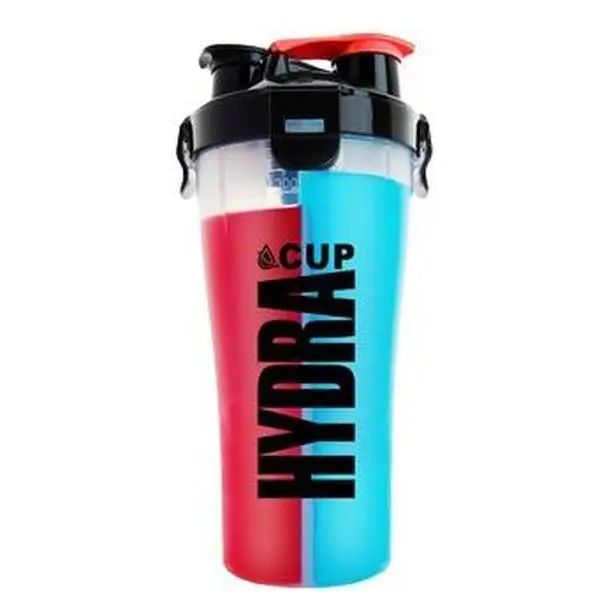 700ml Protein Powder Double Head Shake Cup Fitness Exercise Mandarin Duck Cup Outdoor Pet Cup