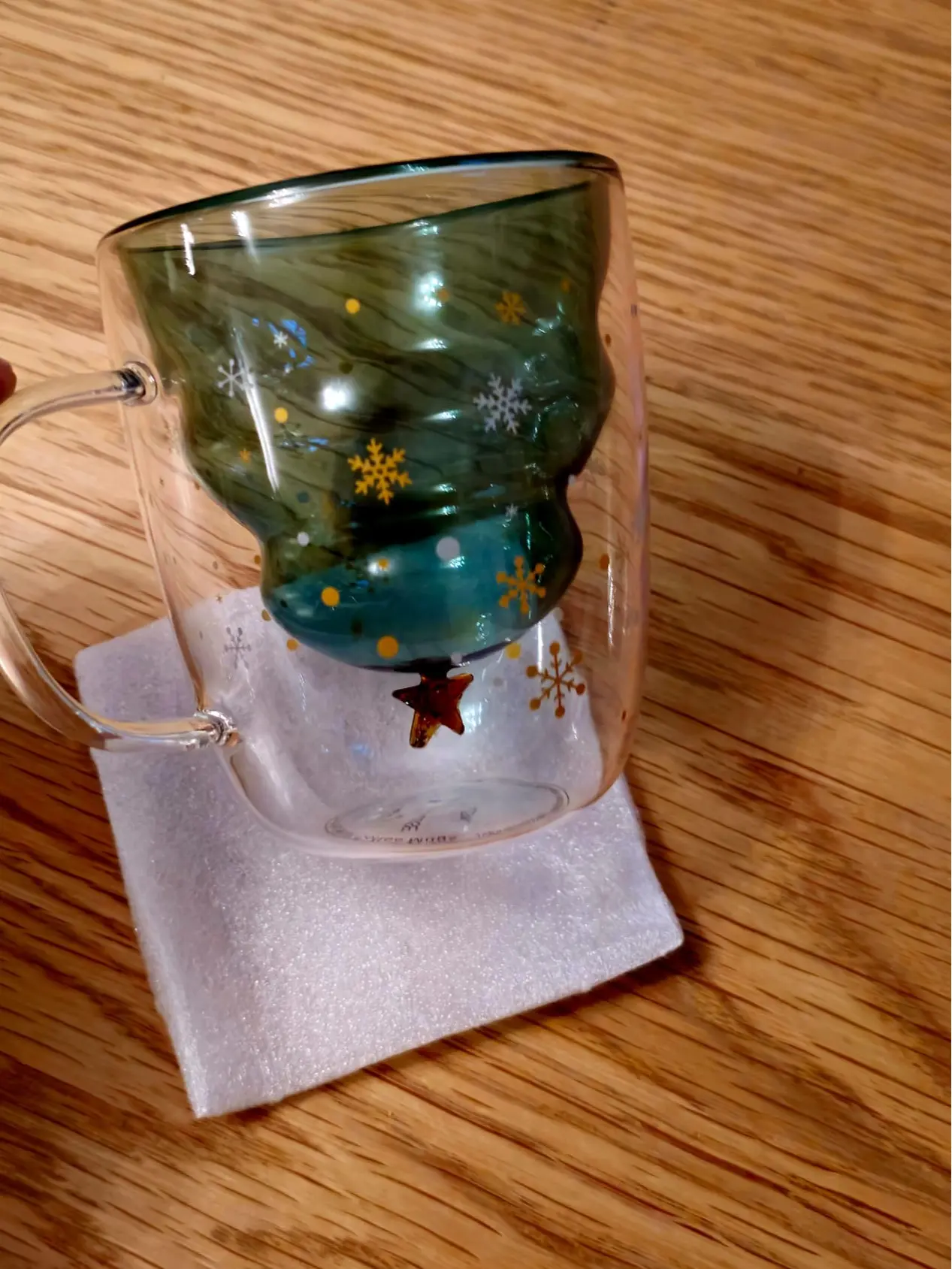 Christmas Tree Coffee Mugs Cute Mugs Tea Cup Milk Cup GIFT Double Wall Insulated Glasses Espresso Cup Best Christmas Gifts for Women Kids Girls Men Office and Personal