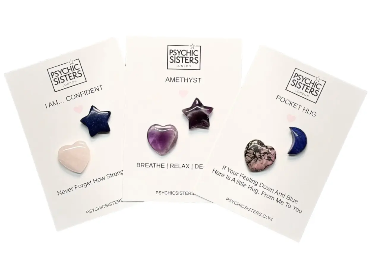 Crystal Gift Cards - 7 gemstone card options