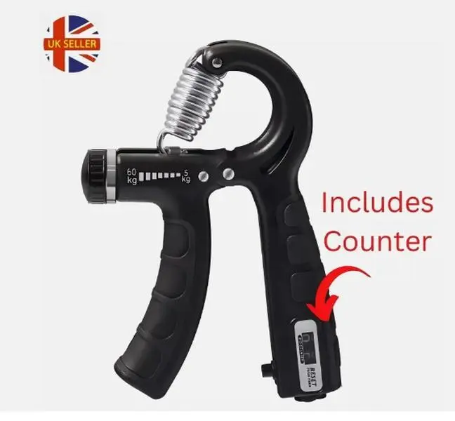 5-60KG Sport Hand grip Strengthener Adjustable Forearm Trainer Finger exerciser