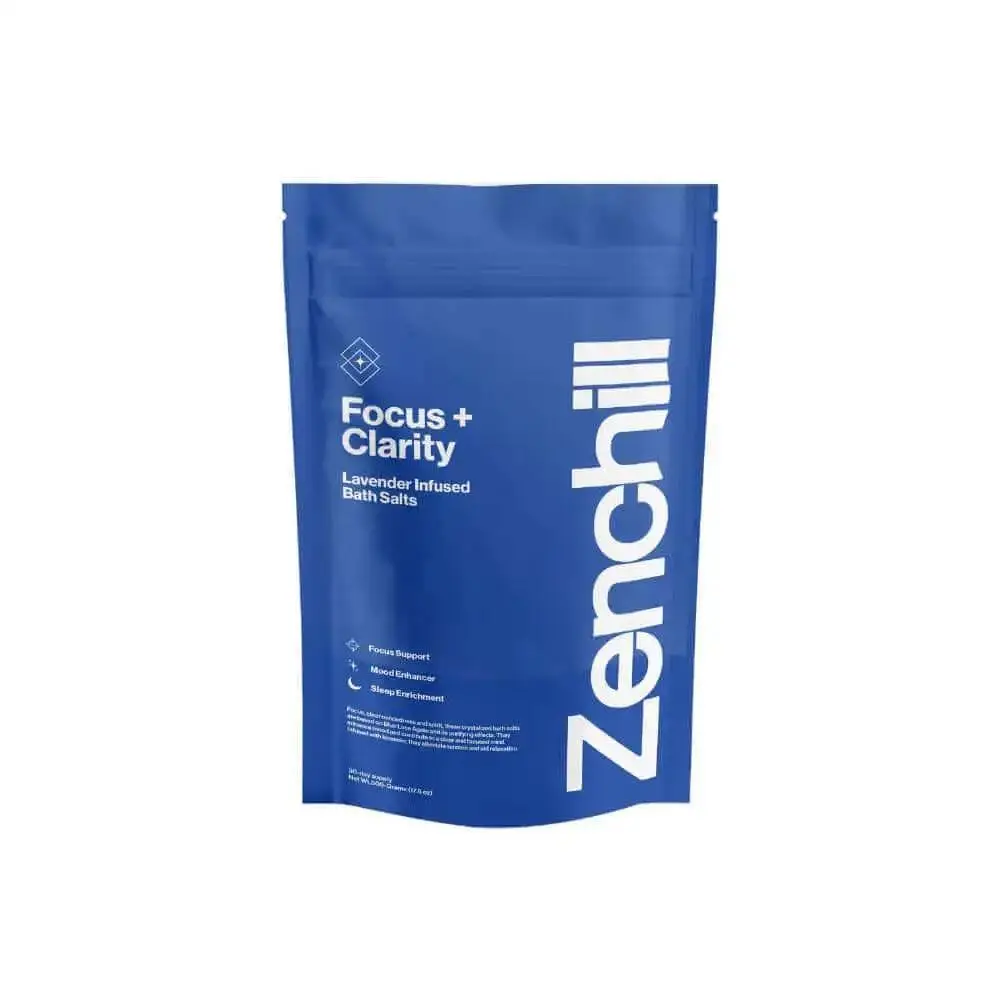 Focus + Clarity Lavender Bath Salts - 500G