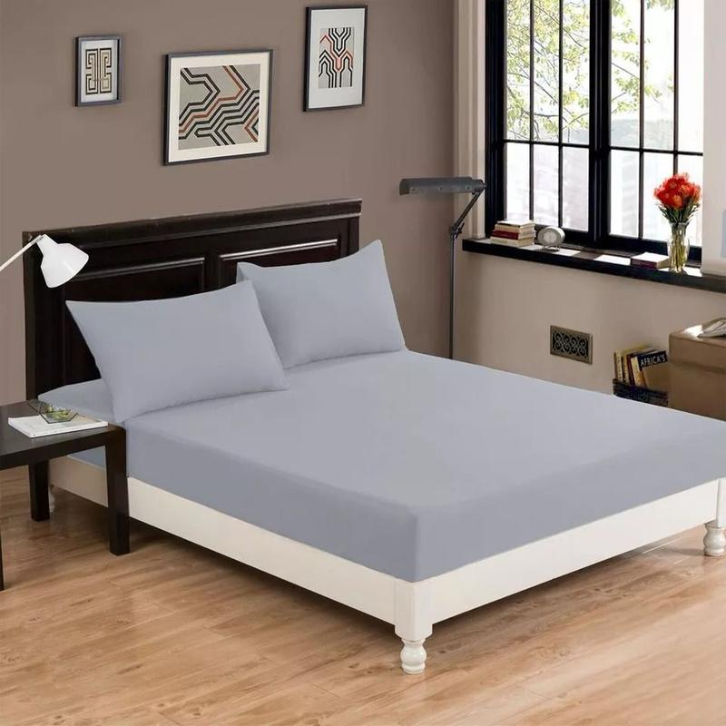 Luxury 25cm Extra Deep Hotel-Quality Microfiber Fitted Sheet – Soft, Breathable & Wrinkle-Free Bed Sheet – Multiple Colors & All Sizes 5