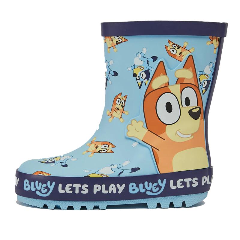 Bluey Kids Wellies - Childrens Rubber Wellington Boots (Sizes 6-12) Boys & Girls Unisex 1