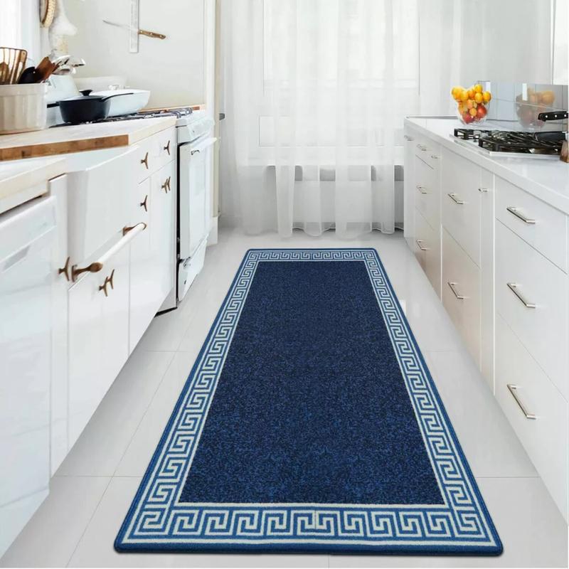 Long Hallway Runner Non Slip Door Mats Bedroom Rugs Kitchen Carpet Floor Mat UK 3