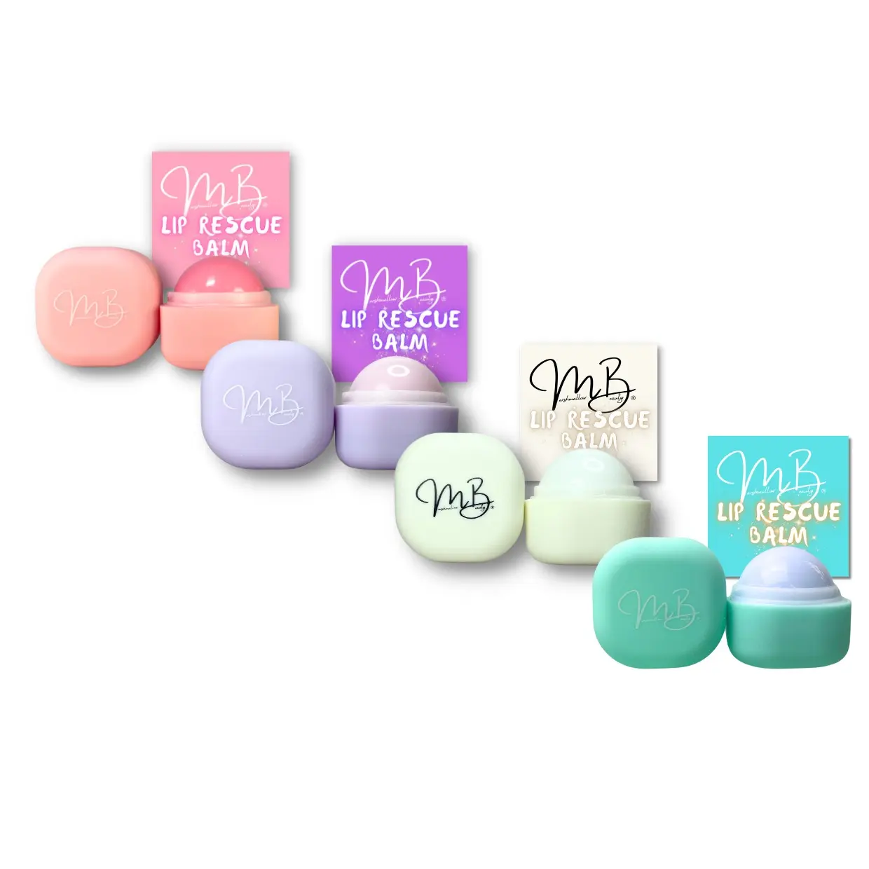 Marshmallow Beauty’s Lip Rescue Balm Cocoa Skincare Lip Balm