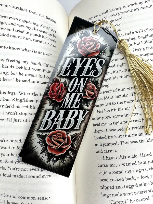 Eyes On Me Baby Bookmark. Acrylic Bookmark 0