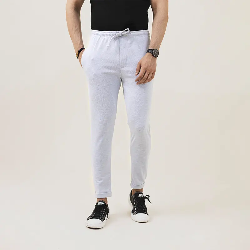 Vogue Men Essential Basic Jogger Casual Pant Light Gray 0