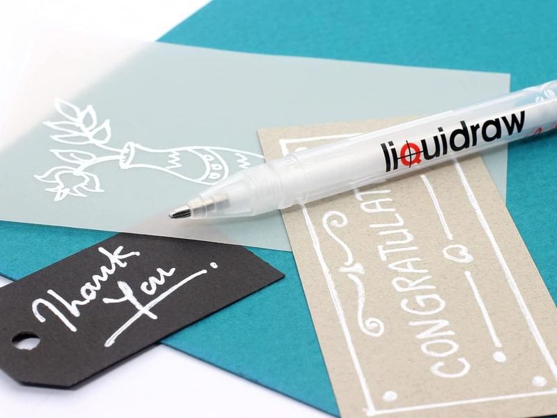 White Gel Pens For Art, Black Paper 0.8mm Fine Point Gel Pen For Artists, Highlights, Drawing, Writing & Sketching Designs 5