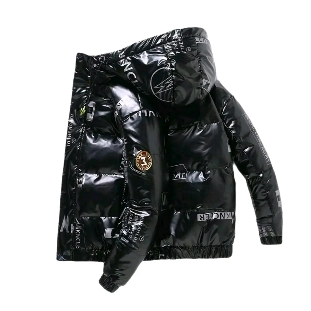 Men's Stylish Winter Jacket for Outdoor Sports - Menswear, Coats men Black