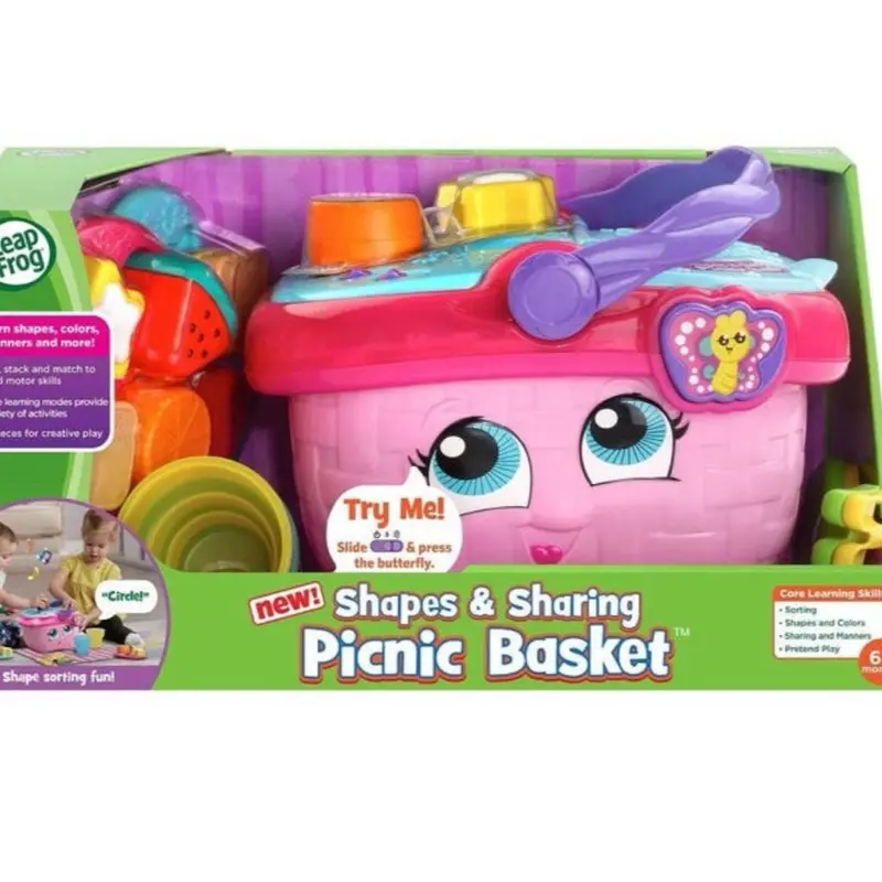 Leap Frog Shapes & sharing picnic basket 3