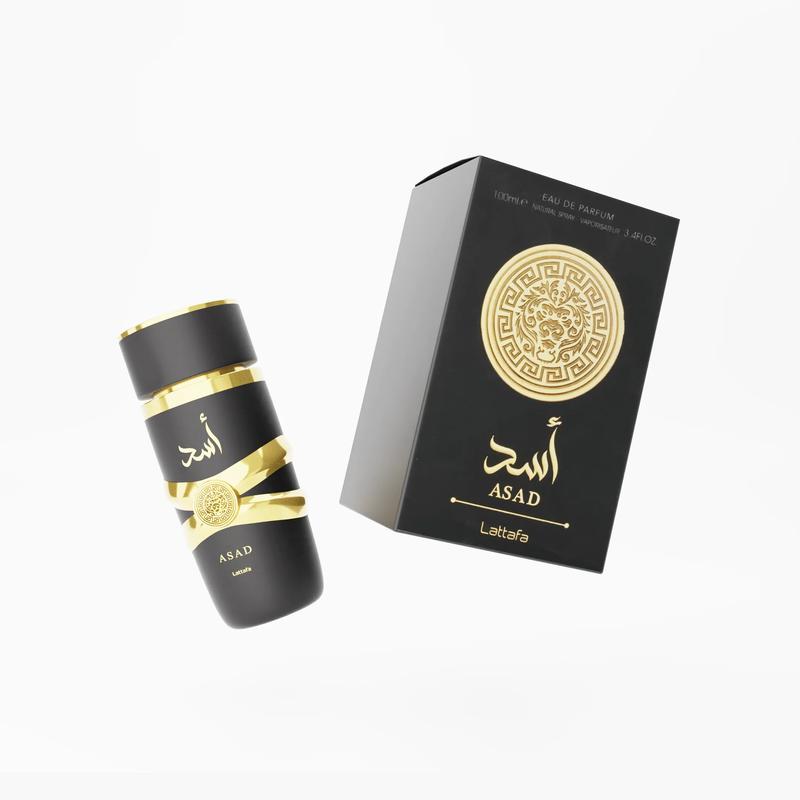 Asad Lattafa Black Eau de Parfum Spray 100ml for Men Gift Fragrance - Arabian Fragrance 5